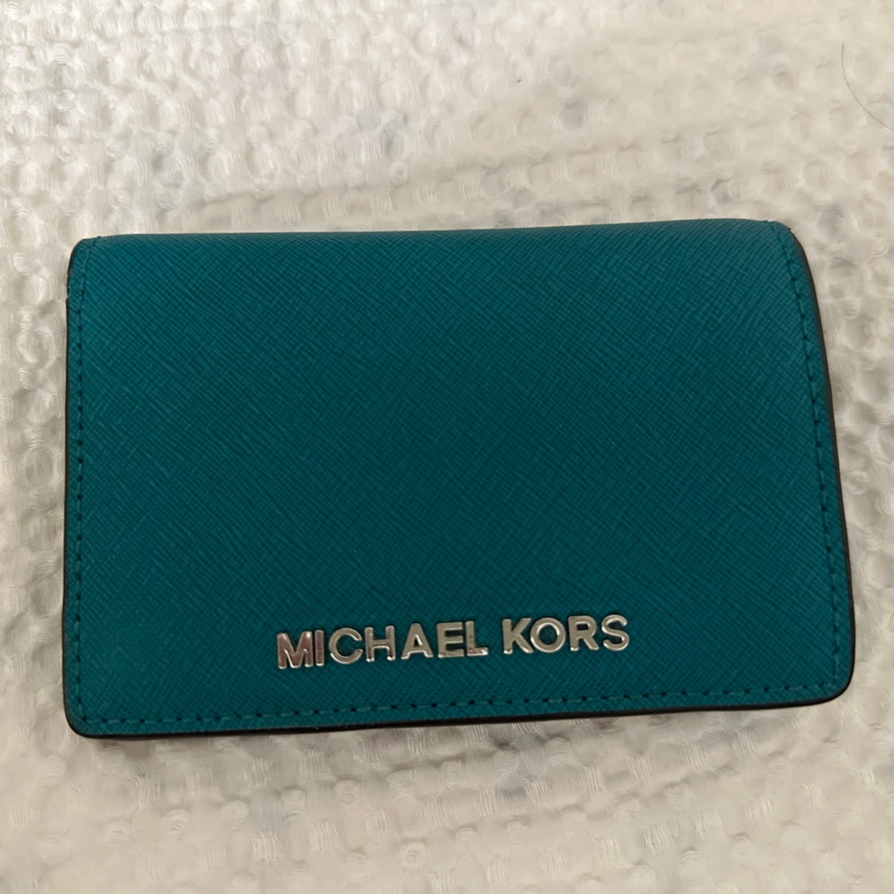 Michael Kors Turquoise Wallet
